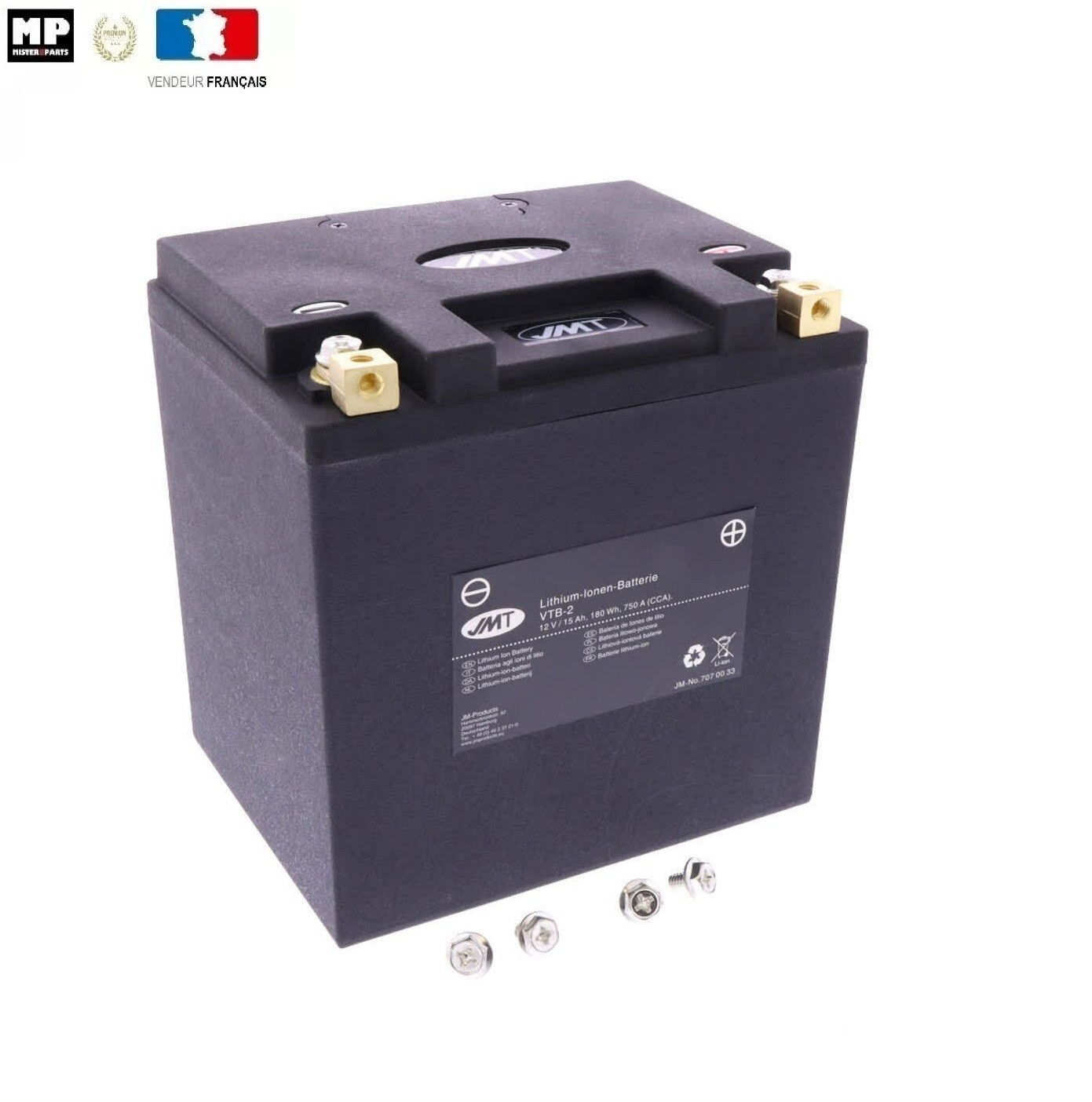 Batterie lithium JVTB-2 BMW C 400 GT 2018-2019 moto haute performance 7070033