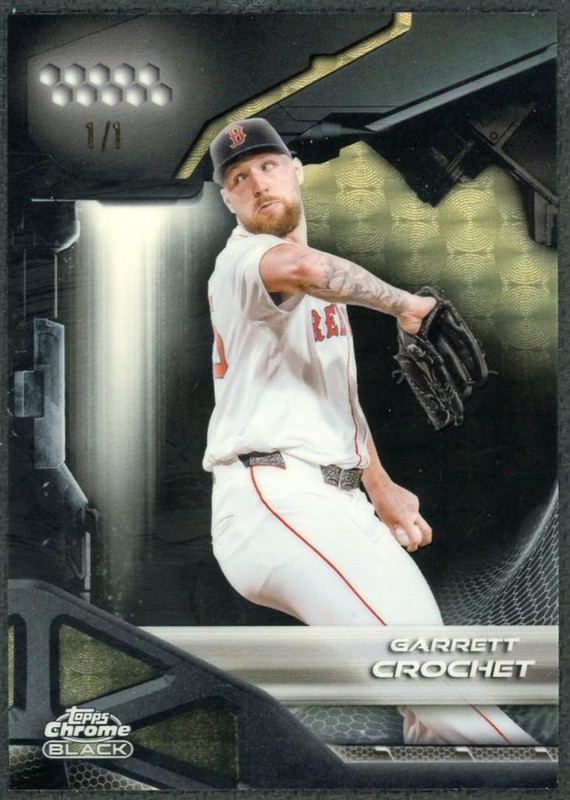 2026 Topps Chrome Black Garrett Crochet Superfractor 1/1 #134