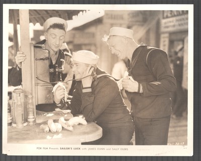 Sailor's Luck 8''x10'' Movie Still James Dunn Victor Jory