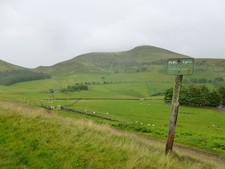 Photo A2 Old SRWS signpost for Nine Mile Burn Silverburn/NT2060 A Scott c2016
