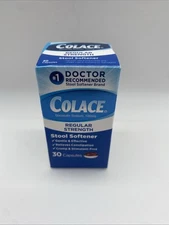 Colace Regular Strength Stool Softener - 100 mg - 30 Capsules 10/2026