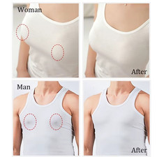 100PCS Disposable Nipple Covers Invisible Breast Pasties Self Adhesive