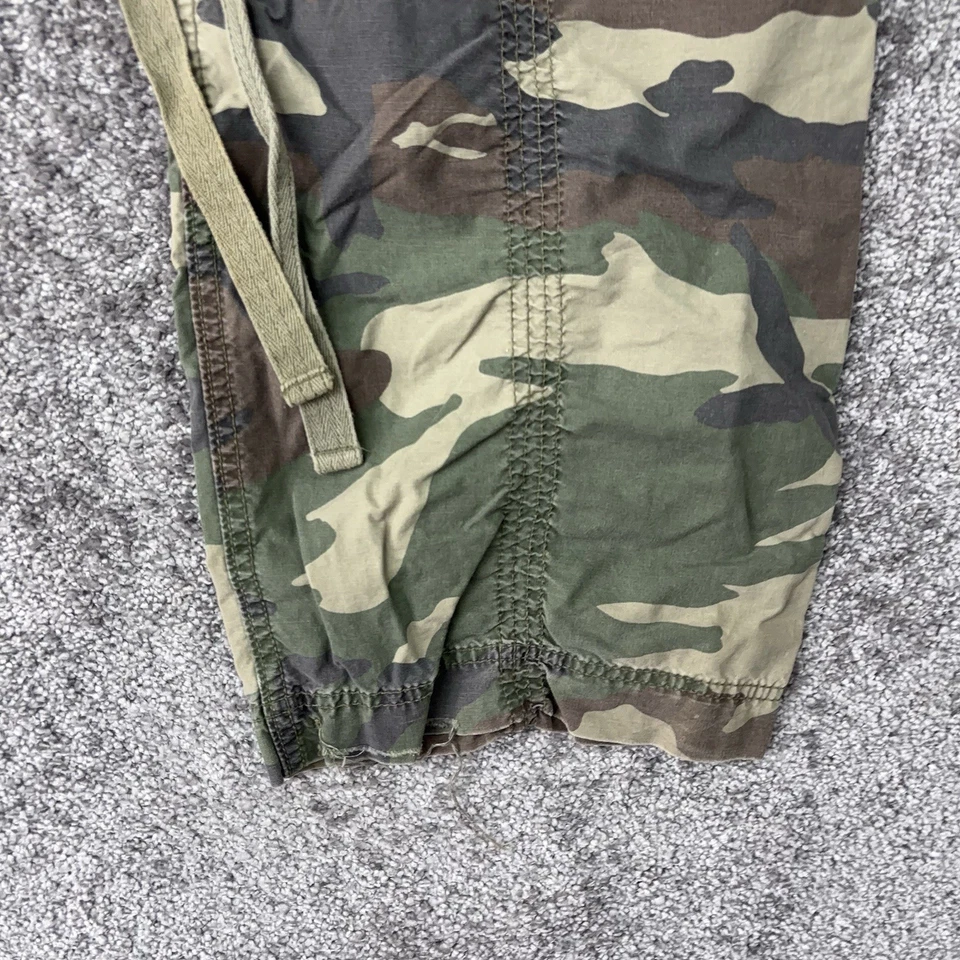 Pantalones Abercrombie de Colección para Mujer 8 (Se Adapta a 34x31) Carga Camuflaje Paracaidista Y2K Sueltos Foto 4 de 4