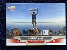 2013-14 Upper Deck Series One Patrick Kane Day With The Cup HAWKS RARE
