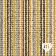 Designer Wool Margo Selby Stripe Sun Shellness 1912 2.4m x 4.0m (s40206)