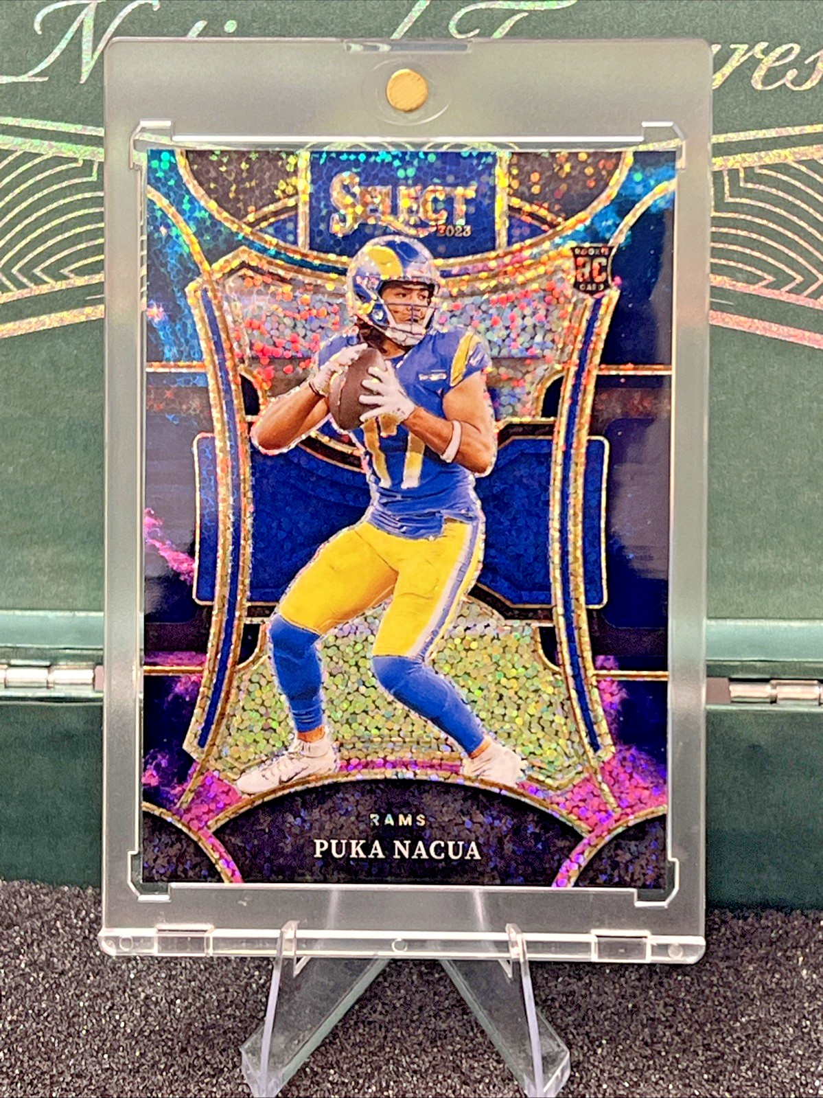 2023 Panini Select Puka Nacua #455 Suite Level Cosmic SSP Rookie