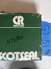CR Industries 47690 Scotseal Oil Seal NOS Hea...