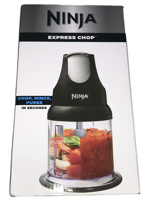 Ninja NJ100GR 16.0 Oz. Food Chopper ,Food Processor - Gray for