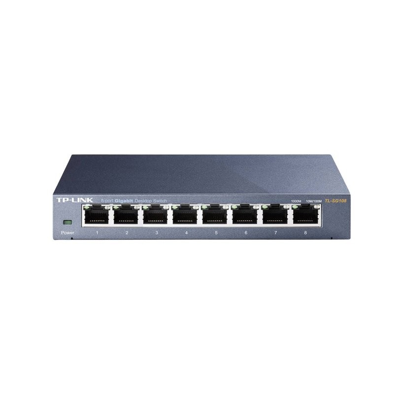 TP-Link TL-SG108 Switch 8 Porte Gigabit 10/100/1000 Mbps Plug & Play - Usato - Immagine 5