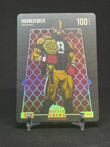 2026 Bo Jackson Battle Arena Doublecheck Aaron Rodgers Battlefoil Brawl BF-326