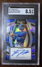 2024 Select Josue De Paula Signature Selections Auto #SS-JD Dodgers SGC 8.5