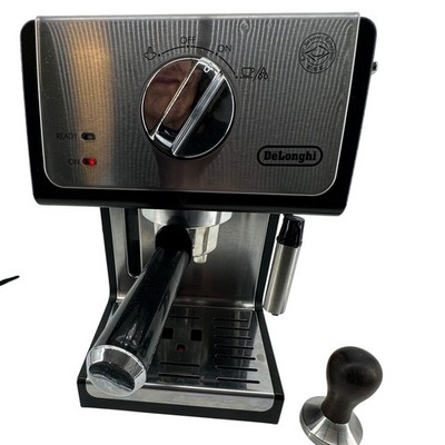 DeLonghi ECP3420 Espresso Machine Black Silver Cleaned Tested