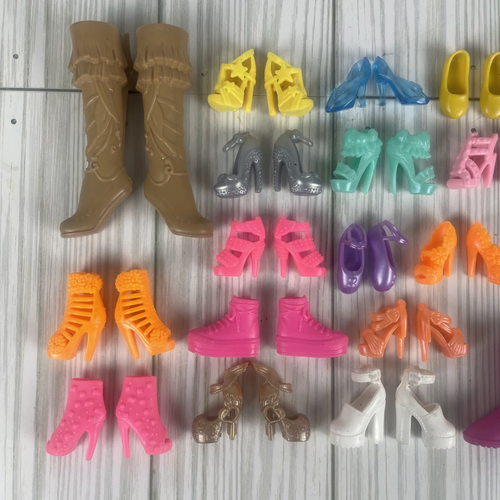 Mattel Barbie scarpe bambola 24 paia BARBIE CHELSEA KEN - Foto 2 di 4