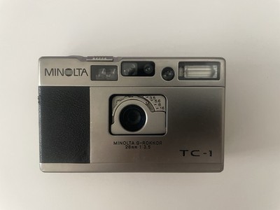 Minolta TC-1 28mm F3.5 Point & Shoot Film Camera