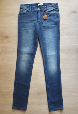 OUI BLACK LABEL Jeans SIENNA JEGGINGS Gr.38/M blau Soft Stretch Denim Slim  NEU