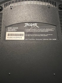 Atari Jaguar Console Only 1993 (UNTESTED) Serial K13C013903 For Parts Only As Is