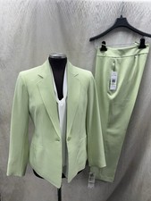 LESUIT PANT SUIT/GREEN/SIZE 18/INSEAM 32"/NEW WITH TAG/RETAIL 240/BLAZER LINED