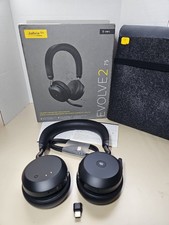 Jabra Evolve2 75 USB-A Wireless Headset w/ 8-Microphone Technology HSC150W