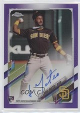 2021 Topps Chrome Rookie Purple Refractor 47/250 Jorge Mateo #RA-JMA Auto 2l4
