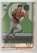 2019 Topps Factory Set All-Star Game Myles Straw #629 Rookie RC 0h1