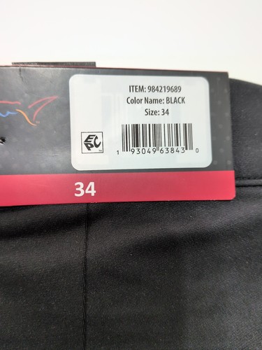 Pantalones Cortos Greg Norman Para Hombre Clásicos Talla 34x8" Entrepierna Negros Elásticos Nuevos con Etiquetas - Imagen 3 de 9