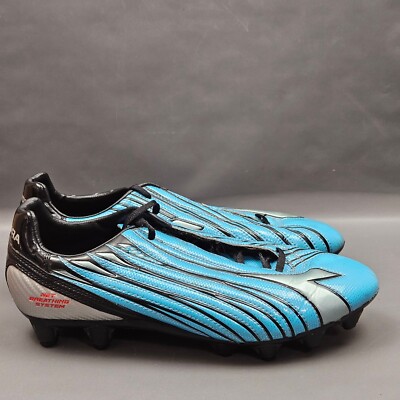 Diadora Solano GX 14 Soccer Cleats Mens Blue Black Football