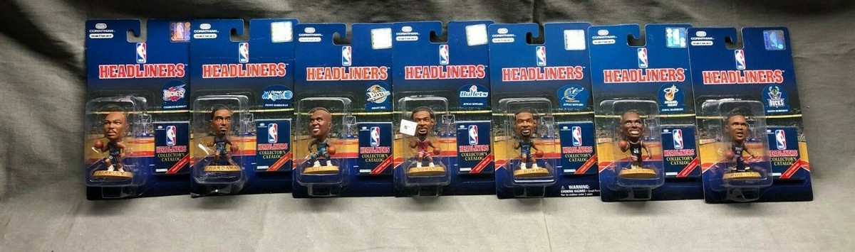 Lot Of 7x CHARLES BARKLEY HOUSTON ROCKETS 1996 NBA Headliners NEW