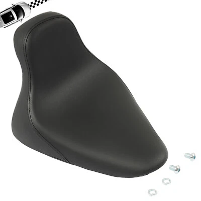 Driver Solo Seat For Harley Softail Fat Boy FXST 00-05 FLST 00-07 FLSTF 2000-06 - Image 1 of 4