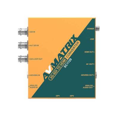 AVMATRIX SC1120 3G-SDI Bis HDMI & Av 1080P Bis 720p Skalierung Konverter