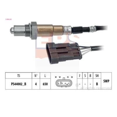 EPS 1.998.241 Lambdasonde für Fiat 500/595 Alfa Romeo 147 Lancia Delta III