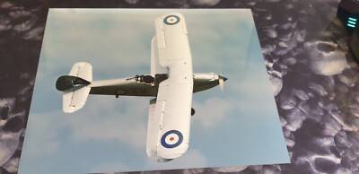 FOTO FLUGZEUG HAWKER HIND ALTER WÄCHTER DATIERT 7.7.91