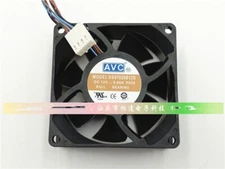 1 PCS  AVC Fan  DS07025B12S  DC12V 0.80A  7025 7CM 4 Wire cooling fan