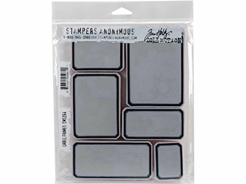 Stampers Anonymous, timbri adesivi realizzati da Tim Holtz, 17,8 x 21,6 (B0k)