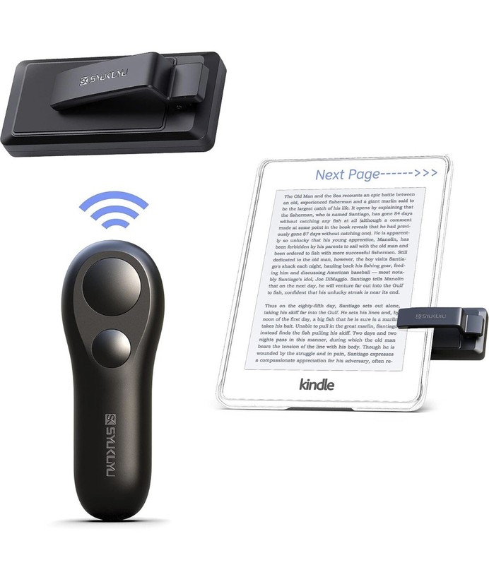 SK SYUKUYU RF Remote Control Page Turner for Kindle Reading Ipad Surface Comics