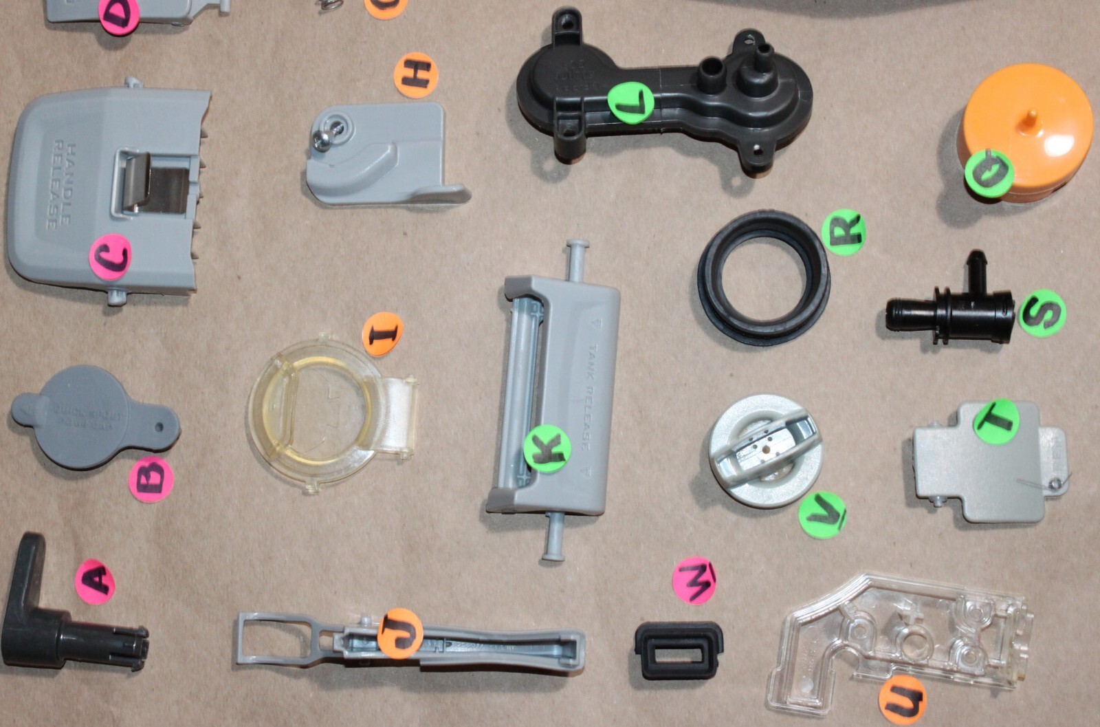 HOOVER FH50150 CARPET CLEANER "REPLACEMENT PARTS" MULTIPLE LISTING eBay