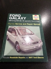 Haynes 3984 Service & Repair Manual Ford Galaxy 1995-00 (M to W) Petrol & Diesel