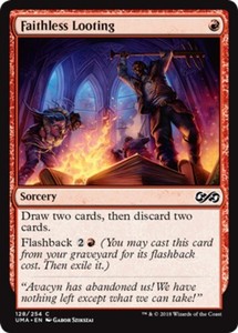 Faithless Looting - Foil x1 - Ultimate Masters - NM-Mint, English - Ultimate Mas