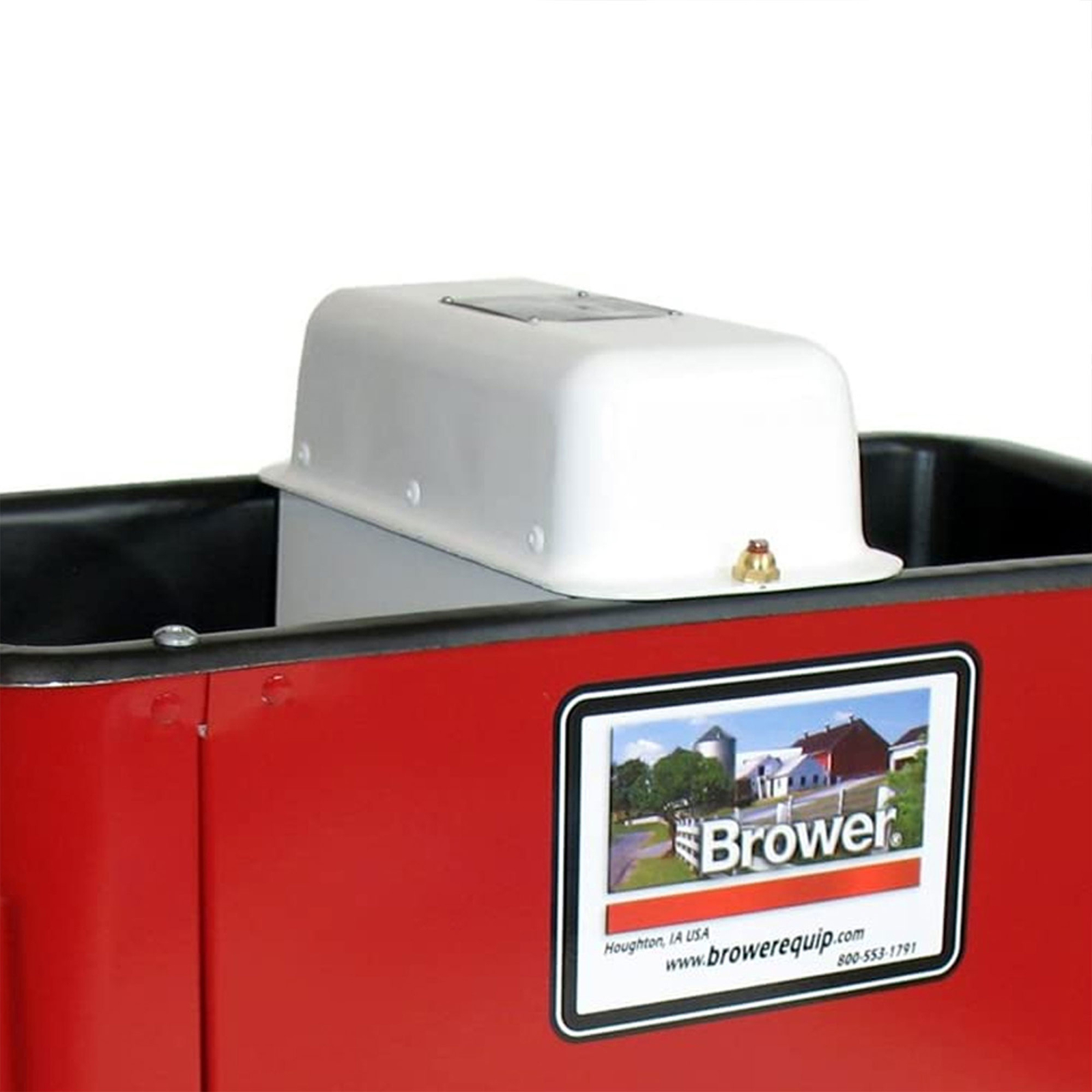 Brower 18In Insulated Steel Electric Heated Livestock Waterer, Red (Used) eBay