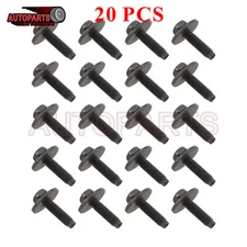 20x For M6-1.0 X 20MM Button Head Socket Screw Bolts, Allen Socket Drive 