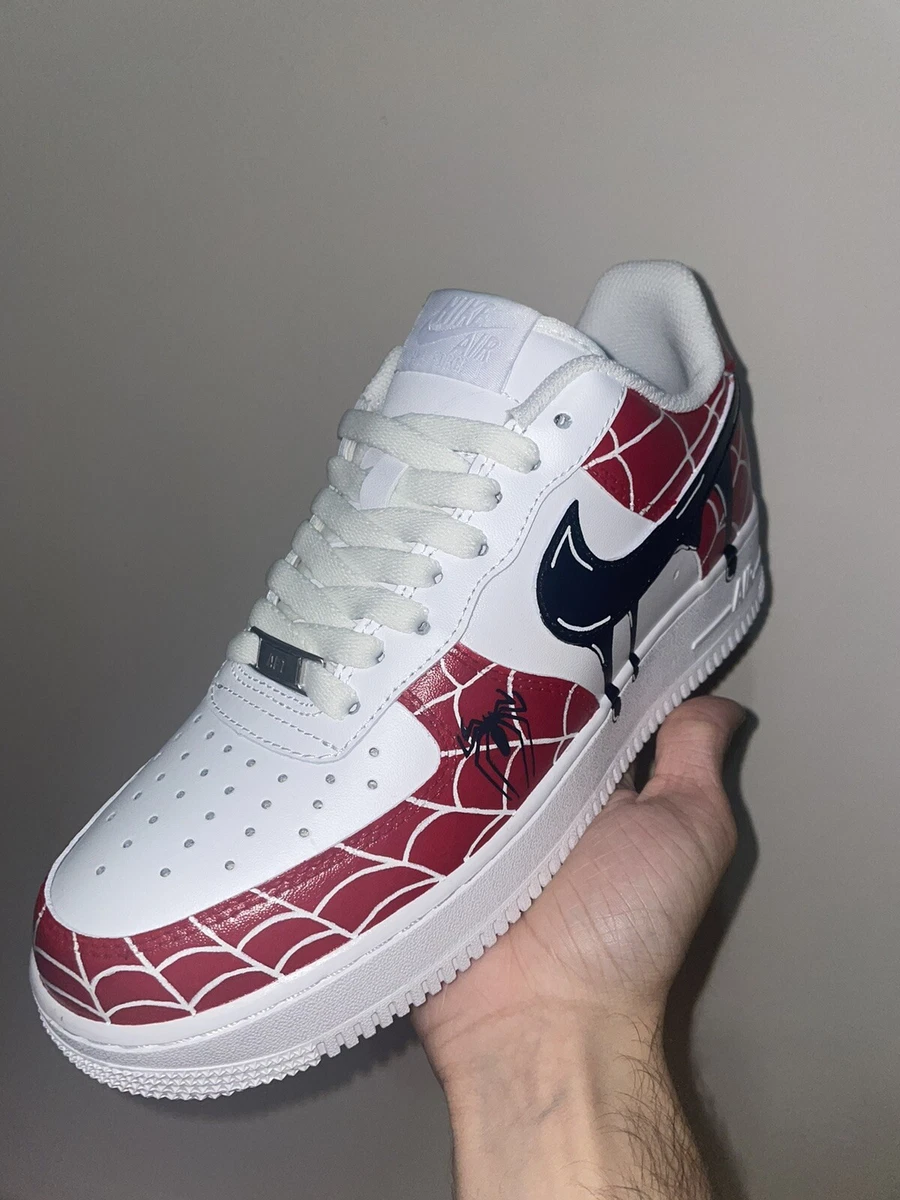 Custom Nike Air Force 1 '07 Low - Classic Louis Vuitton (Red