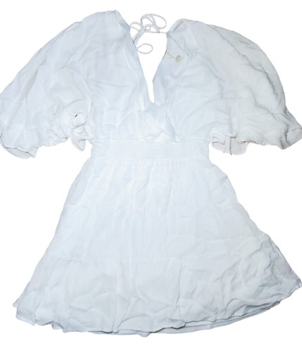Anthropologie altar'd state draping ruffled Tunic batwing Shirt size med event - Picture 7 of 7