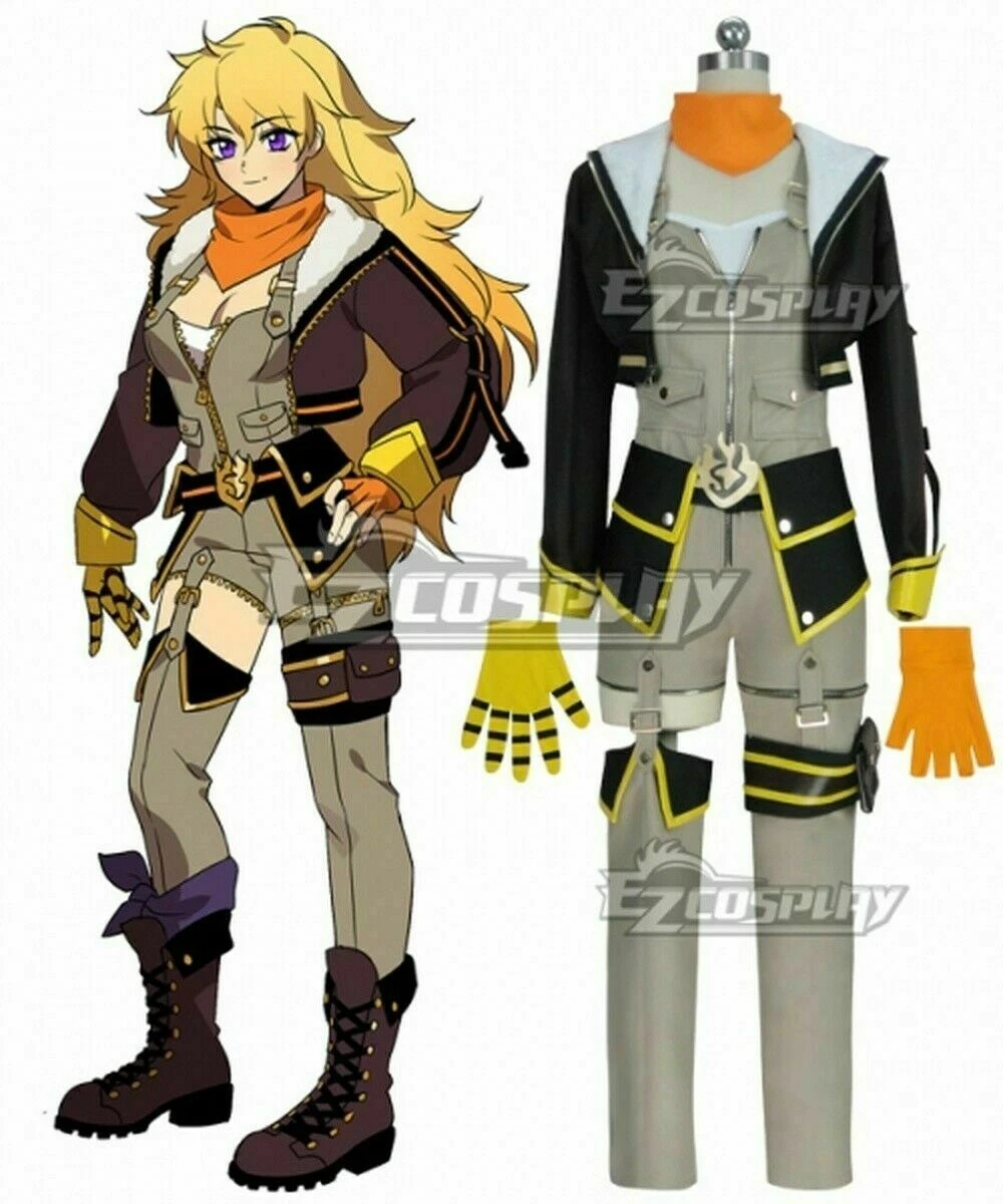 NEW RWBY Volume 7 Yang Xiao Long Cosplay Costume Custom Made | eBay