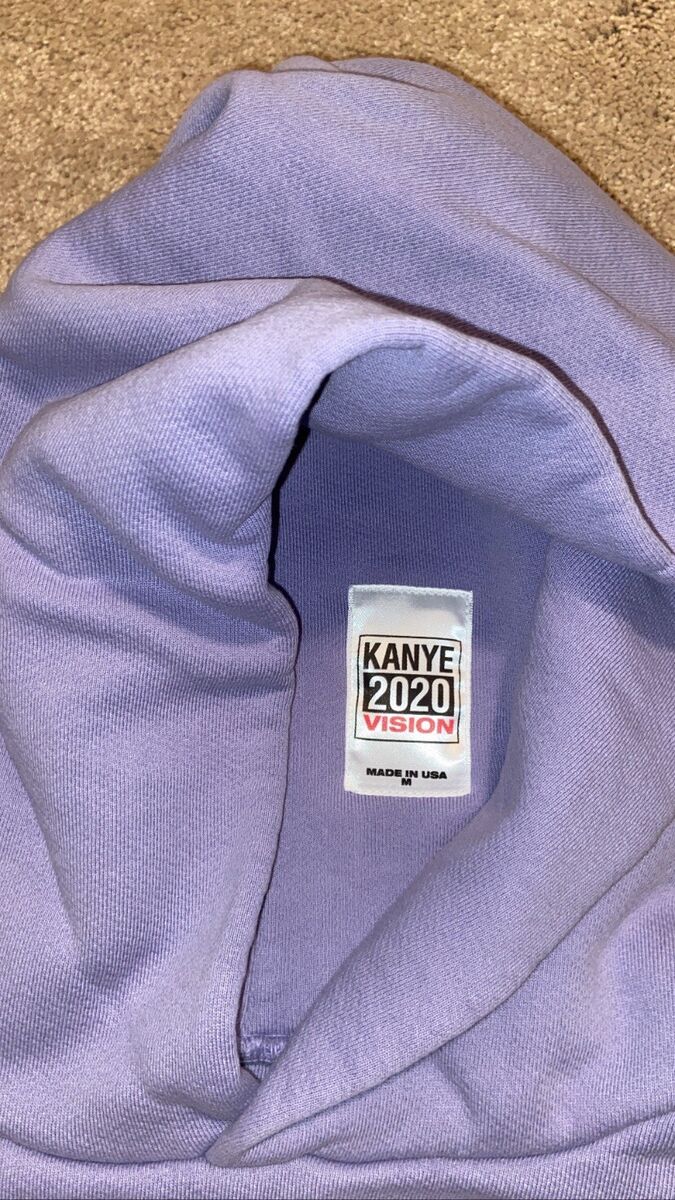 Kanye 2020 Vision Hoodie Yeezy Gap Hoodie Sample Medium w Kanye 2020 Vision Hoodie Yeezy Gap Hoodie Sample Medium w