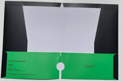 Mead Five Star 2-Pocket Premium High Quality Portfolio Paper