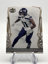 JAXON SMITH-NJIGBA 2023 LEAF TRINITY FOOTBALL MEGA BOX BASE CARD RAVENS