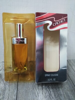 VINTAGE Cachet Perfume By Prince Matchabelli 3.2 oz Cologne Spray (U.S.A.)