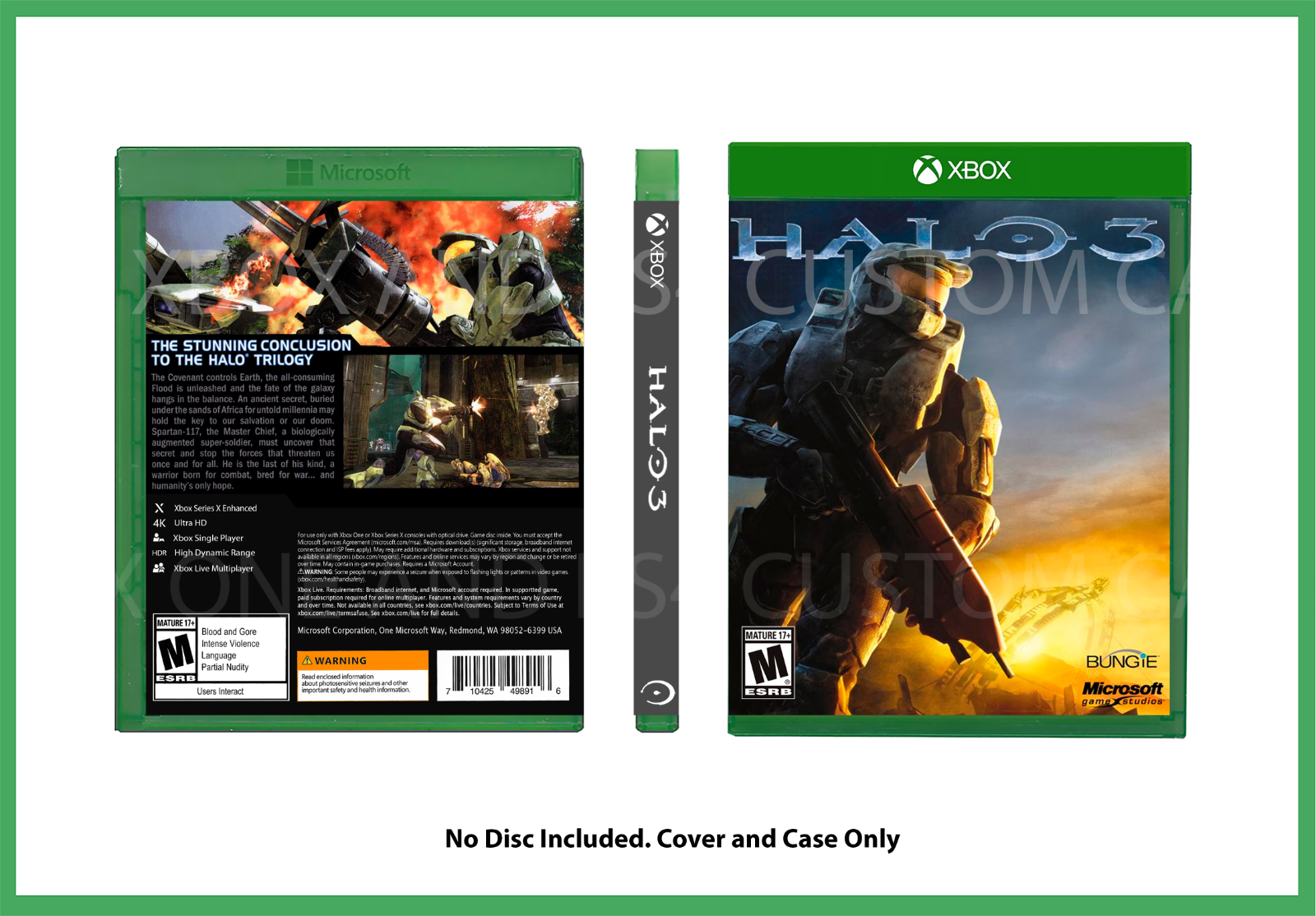 Video Game: Halo 3 : ODST (Xbox 360, IrelandCol:X360-003-IR,PC:882224751841