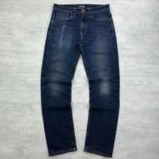 Revtown Automatic Jeans Mens 30x30 Blue Dark Indigo Slim Fit Denim Stretch