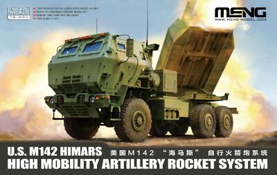 MENG 72-004 1/72 U.S. M142 'HIMARS' High Mobility Artillery Rocket System model