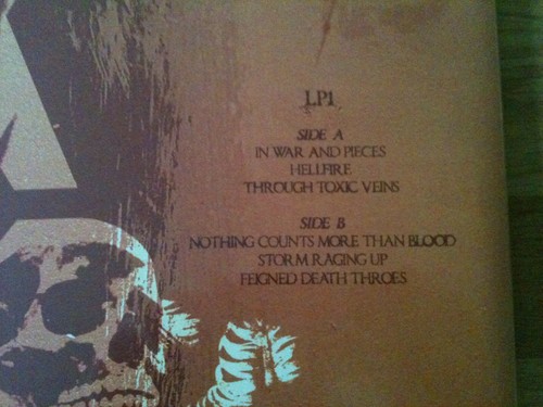 SODOM - IN WAR AND PIECES - Bloodred 2 Vinyl 2010 - Limited Edition - NEU / OVP - Bild 4 von 5